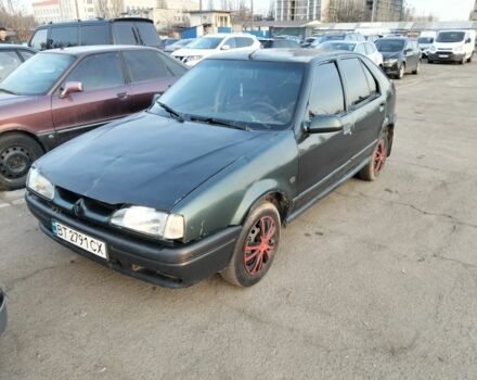 Зеленый Рено 19, объемом двигателя 1.4 л и пробегом 218 тыс. км за 395 $, фото 1 на Automoto.ua