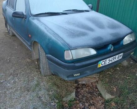Зеленый Рено 19, объемом двигателя 1.4 л и пробегом 245 тыс. км за 1000 $, фото 1 на Automoto.ua