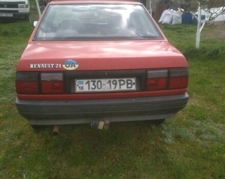 Красный Рено 21, объемом двигателя 0 л и пробегом 222 тыс. км за 550 $, фото 13 на Automoto.ua