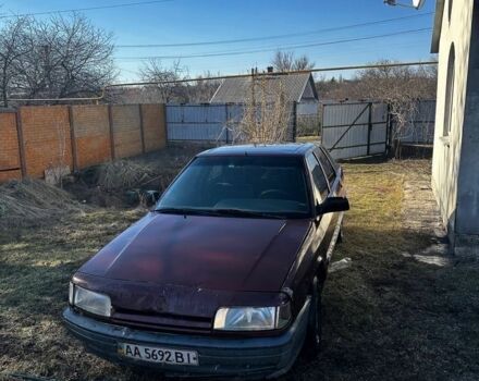 Красный Рено 21, объемом двигателя 2 л и пробегом 300 тыс. км за 550 $, фото 1 на Automoto.ua