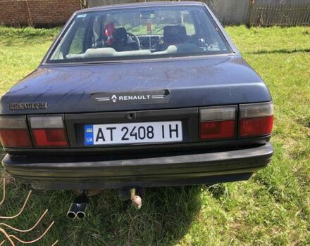Синий Рено 21, объемом двигателя 1.7 л и пробегом 200 тыс. км за 650 $, фото 3 на Automoto.ua