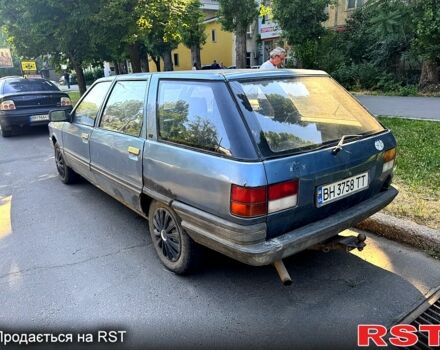 Синий Рено 21, объемом двигателя 1.7 л и пробегом 333 тыс. км за 650 $, фото 1 на Automoto.ua