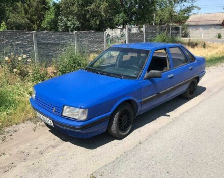 Синій Рено 21, об'ємом двигуна 2 л та пробігом 300 тис. км за 532 $, фото 1 на Automoto.ua