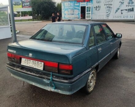 Зеленый Рено 21, объемом двигателя 2 л и пробегом 999 тыс. км за 550 $, фото 2 на Automoto.ua