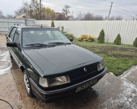 Зеленый Рено 21, объемом двигателя 1.7 л и пробегом 395 тыс. км за 828 $, фото 1 на Automoto.ua