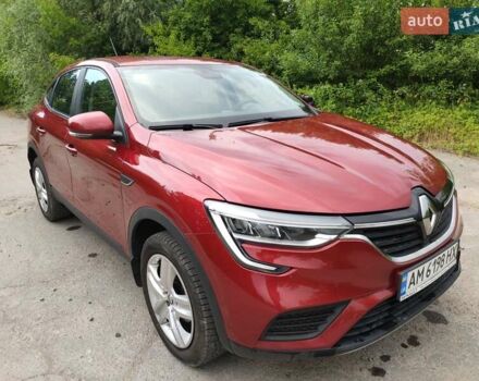 Красный Рено Arkana, объемом двигателя 1.6 л и пробегом 79 тыс. км за 11400 $, фото 1 на Automoto.ua