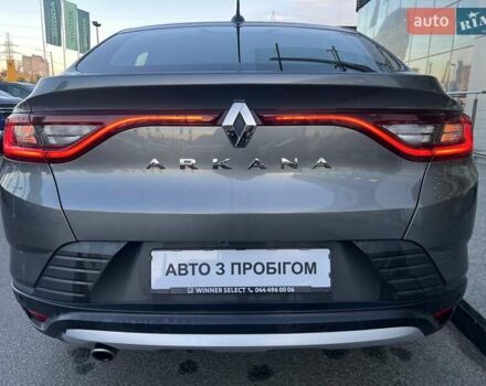 Сірий Рено Arkana, об'ємом двигуна 1.6 л та пробігом 59 тис. км за 15781 $, фото 5 на Automoto.ua