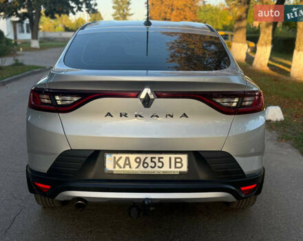 Серый Рено Arkana, объемом двигателя 1.6 л и пробегом 105 тыс. км за 16500 $, фото 7 на Automoto.ua