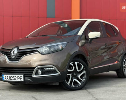 Коричневый Рено Каптур, объемом двигателя 1.2 л и пробегом 88 тыс. км за 12800 $, фото 2 на Automoto.ua
