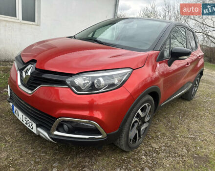 Красный Рено Каптур, объемом двигателя 1.5 л и пробегом 130 тыс. км за 7700 $, фото 1 на Automoto.ua