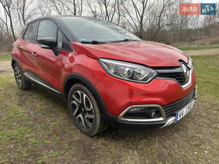 Рено Каптур 2014 в Самборе на Automoto.ua Красный Рено Каптур, объемом двигателя 1.5 л и пробегом 130 тыс. км за 7700 $, фото 1 на Automoto.ua