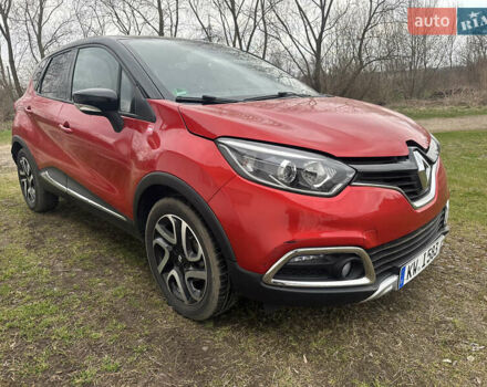 Красный Рено Каптур, объемом двигателя 1.5 л и пробегом 130 тыс. км за 7700 $, фото 1 на Automoto.ua
