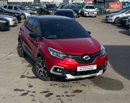 Красный Рено Каптур, объемом двигателя 1.46 л и пробегом 69 тыс. км за 15600 $, фото 1 на Automoto.ua