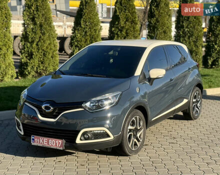 Синий Рено Каптур, объемом двигателя 1.5 л и пробегом 94 тыс. км за 11500 $, фото 1 на Automoto.ua