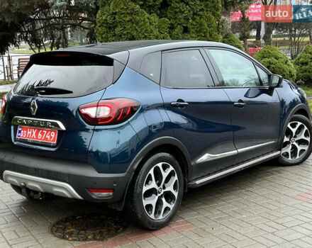 Синий Рено Каптур, объемом двигателя 1.5 л и пробегом 130 тыс. км за 15150 $, фото 16 на Automoto.ua