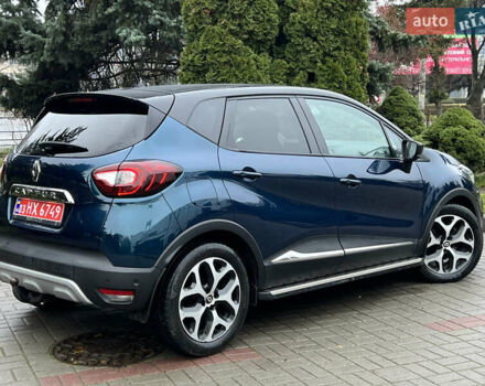 Синий Рено Каптур, объемом двигателя 1.5 л и пробегом 130 тыс. км за 15150 $, фото 23 на Automoto.ua