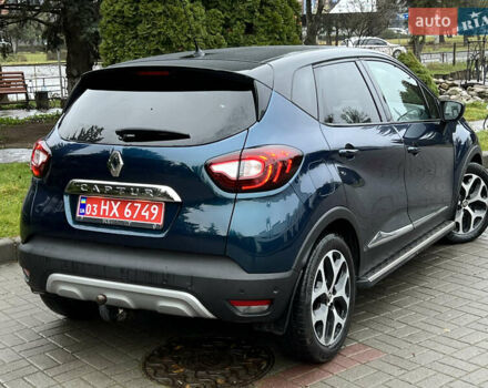 Синий Рено Каптур, объемом двигателя 1.5 л и пробегом 130 тыс. км за 15150 $, фото 3 на Automoto.ua