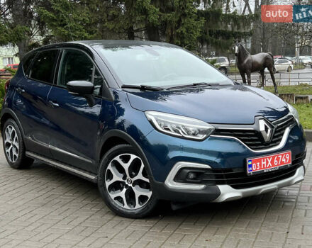 Синий Рено Каптур, объемом двигателя 1.5 л и пробегом 130 тыс. км за 15150 $, фото 1 на Automoto.ua