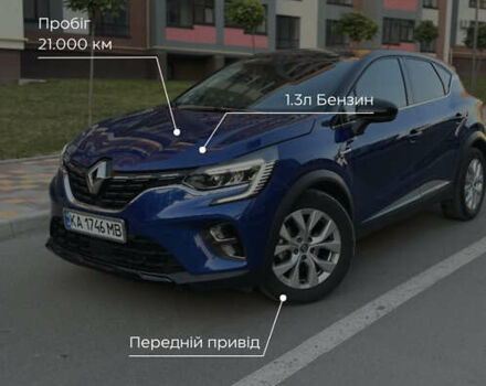 Синий Рено Каптур, объемом двигателя 1.33 л и пробегом 21 тыс. км за 15999 $, фото 11 на Automoto.ua