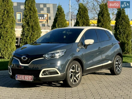 Синий Рено Каптур, объемом двигателя 1.5 л и пробегом 94 тыс. км за 11500 $, фото 1 на Automoto.ua