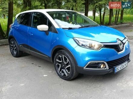 Рено Каптур 2014 в Львове на Automoto.ua Синий Рено Каптур, объемом двигателя 1.46 л и пробегом 210 тыс. км за 10800 $, фото 1 на Automoto.ua