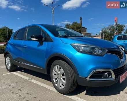 Синий Рено Каптур, объемом двигателя 1.5 л и пробегом 163 тыс. км за 10700 $, фото 1 на Automoto.ua