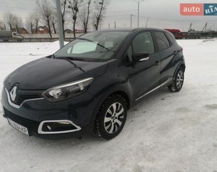 Синий Рено Каптур, объемом двигателя 1.46 л и пробегом 159 тыс. км за 11950 $, фото 1 на Automoto.ua