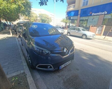 Синий Рено Каптур, объемом двигателя 1.5 л и пробегом 159 тыс. км за 12500 $, фото 1 на Automoto.ua