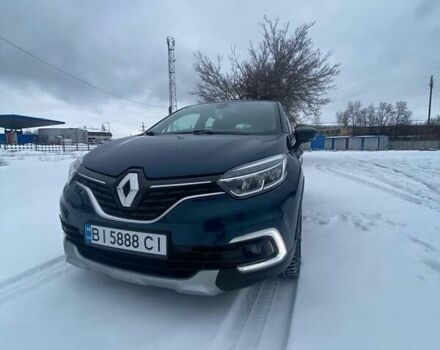 Синий Рено Каптур, объемом двигателя 1.5 л и пробегом 128 тыс. км за 15500 $, фото 1 на Automoto.ua