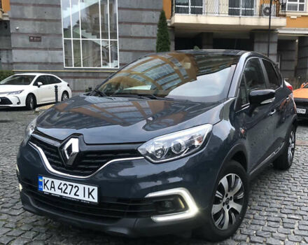 Синий Рено Каптур, объемом двигателя 0.9 л и пробегом 79 тыс. км за 12200 $, фото 1 на Automoto.ua
