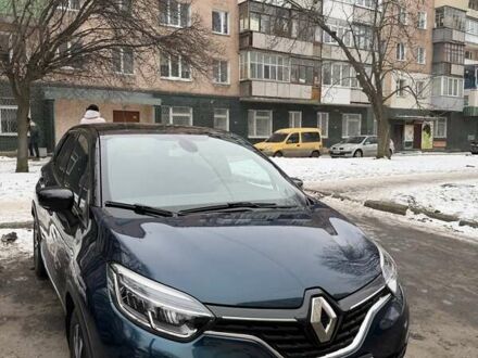 Синий Рено Каптур, объемом двигателя 1.46 л и пробегом 54 тыс. км за 17500 $, фото 1 на Automoto.ua