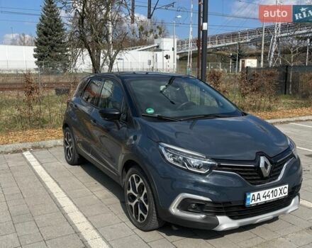 Синий Рено Каптур, объемом двигателя 1.46 л и пробегом 50 тыс. км за 15500 $, фото 1 на Automoto.ua