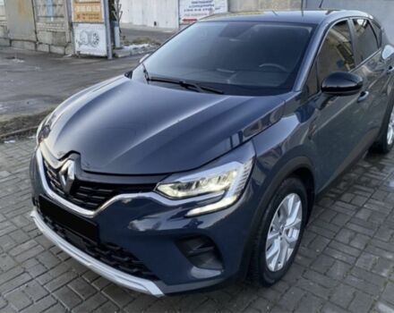 Синий Рено Каптур, объемом двигателя 1.33 л и пробегом 77 тыс. км за 16800 $, фото 1 на Automoto.ua