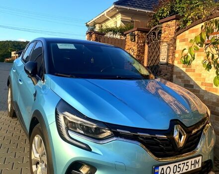 Синий Рено Каптур, объемом двигателя 1.3 л и пробегом 159 тыс. км за 14500 $, фото 1 на Automoto.ua