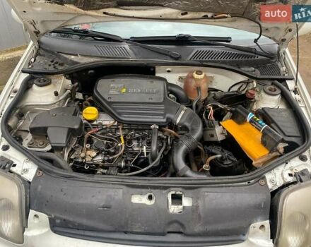 Белый Рено Клио, объемом двигателя 1.9 л и пробегом 230 тыс. км за 1500 $, фото 4 на Automoto.ua