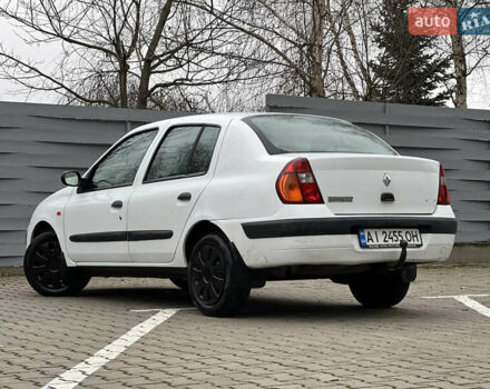 Белый Рено Клио, объемом двигателя 1.4 л и пробегом 346 тыс. км за 2450 $, фото 6 на Automoto.ua