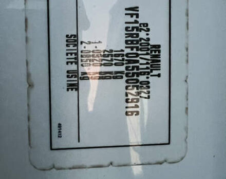 Белый Рено Клио, объемом двигателя 1.46 л и пробегом 229 тыс. км за 8500 $, фото 33 на Automoto.ua