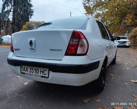Белый Рено Клио, объемом двигателя 1.4 л и пробегом 176 тыс. км за 2800 $, фото 1 на Automoto.ua