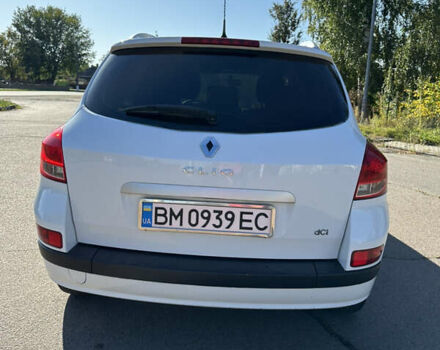 Рено Кліо 2012 у Конотопе на Automoto.ua Білий Рено Кліо, об'ємом двигуна 1.46 л та пробігом 339 тис. км за 5300 $, фото 6 на Automoto.ua