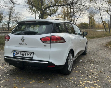Рено Кліо 2015 у Дніпро (Дніпропетровську) на Automoto.ua Білий Рено Кліо, об'ємом двигуна 1.5 л та пробігом 189 тис. км за 8000 $, фото 1 на Automoto.ua