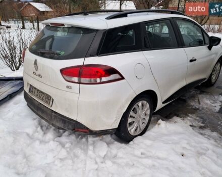 Белый Рено Клио, объемом двигателя 1.5 л и пробегом 200 тыс. км за 7999 $, фото 3 на Automoto.ua