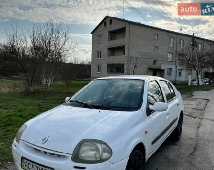 Білий Рено Кліо, об'ємом двигуна 1.39 л та пробігом 349 тис. км за 1450 $, фото 1 на Automoto.ua