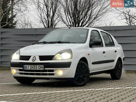 Белый Рено Клио, объемом двигателя 1.4 л и пробегом 346 тыс. км за 2450 $, фото 1 на Automoto.ua