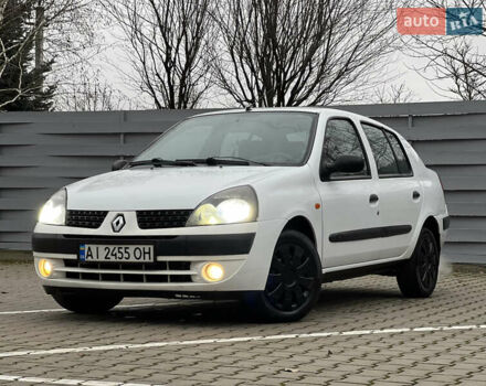 Белый Рено Клио, объемом двигателя 1.4 л и пробегом 346 тыс. км за 2450 $, фото 1 на Automoto.ua