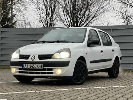 Белый Рено Клио, объемом двигателя 1.4 л и пробегом 346 тыс. км за 2450 $, фото 1 на Automoto.ua