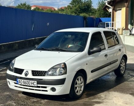 Білий Рено Кліо, об'ємом двигуна 1.1 л та пробігом 251 тис. км за 3300 $, фото 1 на Automoto.ua
