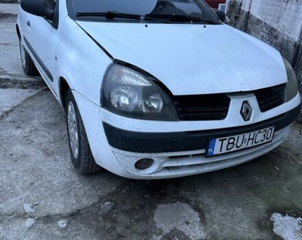 Белый Рено Клио, объемом двигателя 1.5 л и пробегом 200 тыс. км за 550 $, фото 1 на Automoto.ua