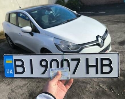 Белый Рено Клио, объемом двигателя 1.5 л и пробегом 242 тыс. км за 7000 $, фото 1 на Automoto.ua