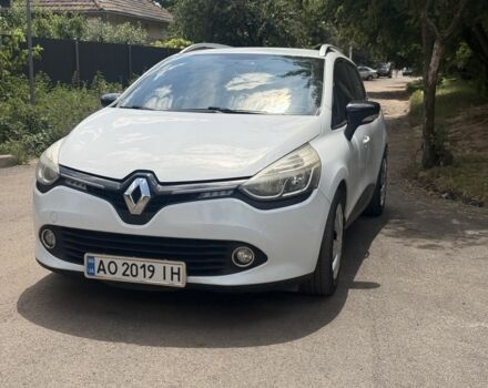 Белый Рено Клио, объемом двигателя 1.5 л и пробегом 295 тыс. км за 6150 $, фото 1 на Automoto.ua