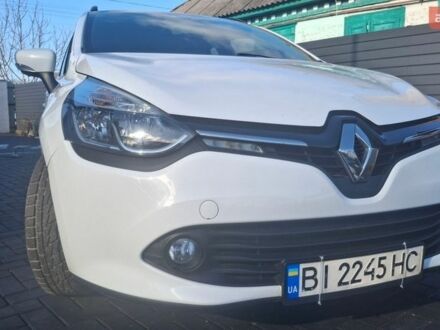 Белый Рено Клио, объемом двигателя 1.5 л и пробегом 236 тыс. км за 7800 $, фото 1 на Automoto.ua